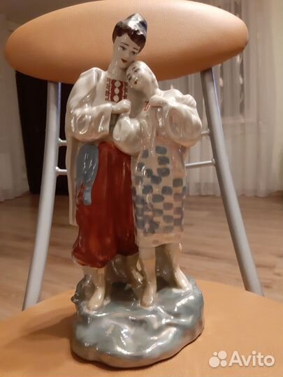 Статуэтка фарфор СССР Майская ночь Полонне