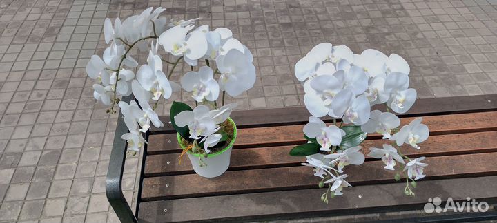 Орхидея интерьерная искусственная