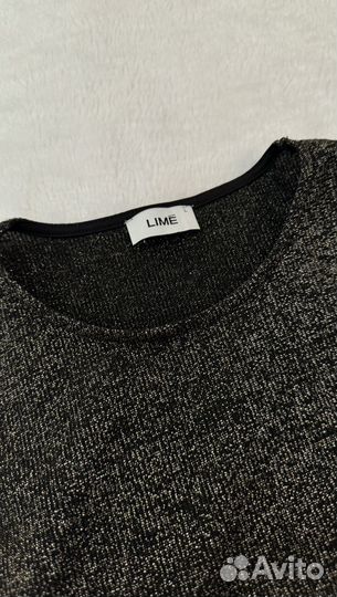 Боди lime гипюр блёстки