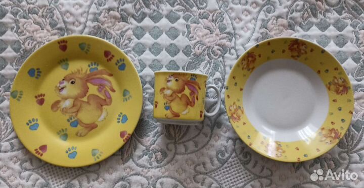 Набор столовой посуды детский