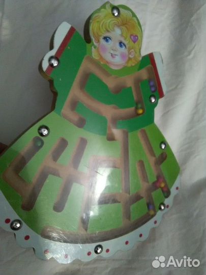 Детская головоломка лабиринт