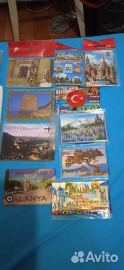 Магниты, брелки пакетом