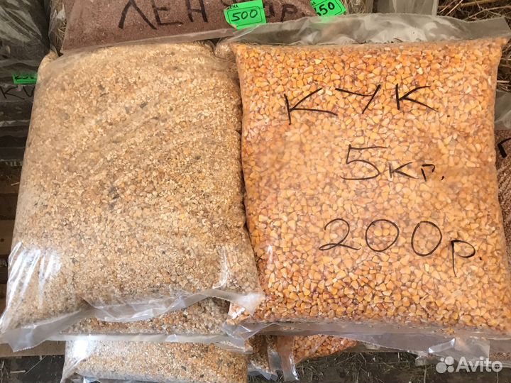 Кукуруза зерно цельное по 5 кг