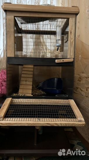 Клетка для декоративного кролика
