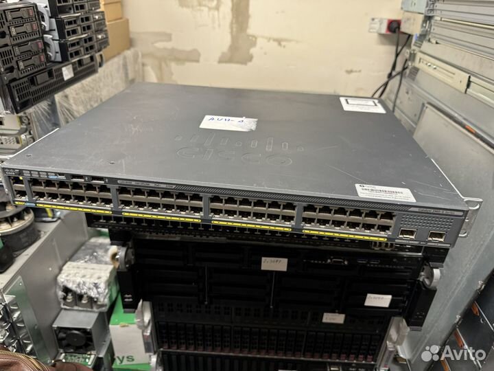 Коммутатор Cisco WS-C2960X-48FPD-L