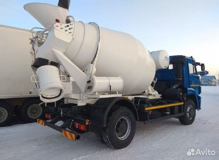 Установка миксера 6, 7 кубов