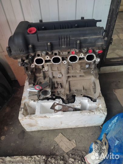 Двигатель hyundai solaris g4fc 1.6