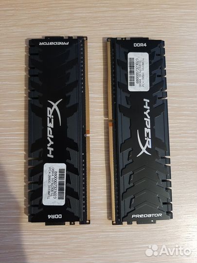 Оперативная память HyperX Predator 3200mhz