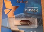 USB 3.0 64гб флешка Netac