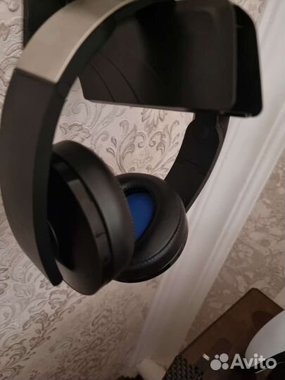 Наушники для пс5 и пс4 3д платинум