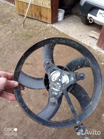 Вентилятор охлаждения Шкода fabia