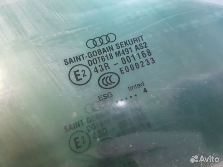 Стекло двери передней правой ауди а8 audi s8