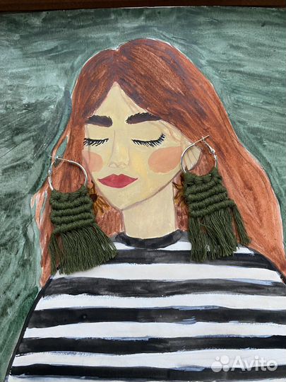 Украшения с стиле бохо. Макраме украшения