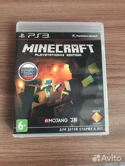 Диск на ps3 майнкрафт