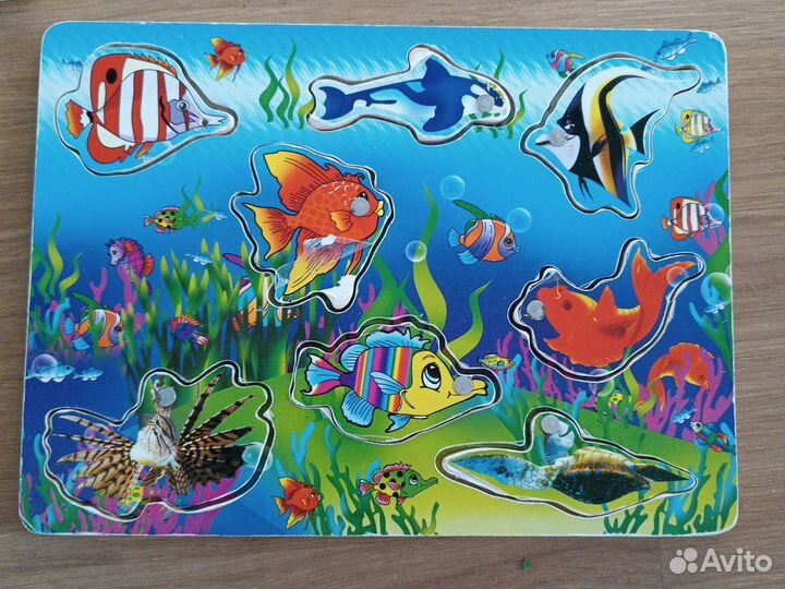 Деревянные пазлы для детей