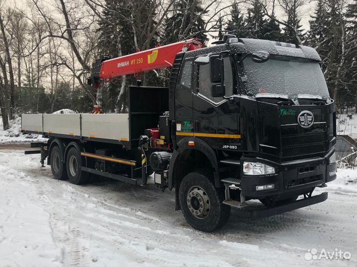 FAW J6P-390 с КМУ, 2024