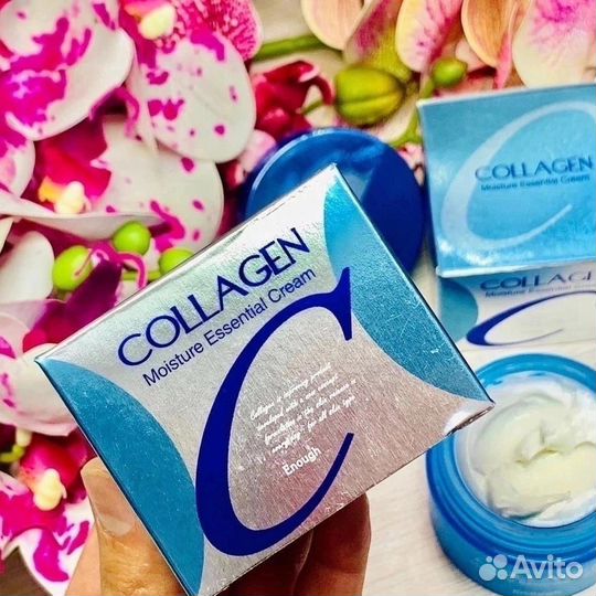 Антивозрастной крем для лица с коллагеном