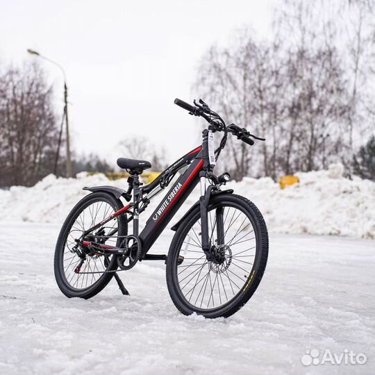 Электровелосипед whte siberia camry X 500W