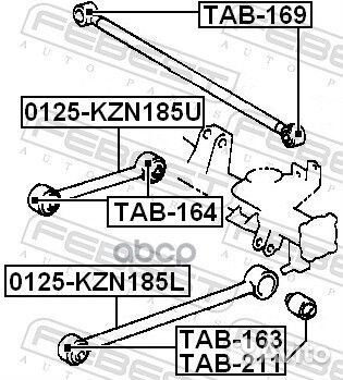 Сайлентблок TAB-211 TAB-211 Febest