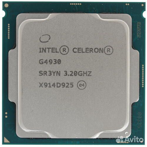 Комплект Celeron G 4930 и Gigabyte H310M S2