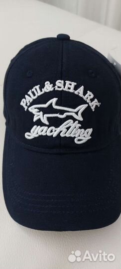 Кепка бейсболка Paul & Shark только чёрные
