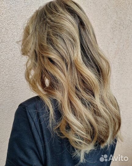 Окрашивание волос в блонд