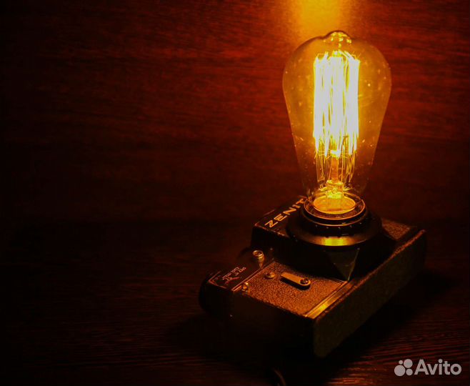 Светильник зенит zenit фотоаппарат ночник бра