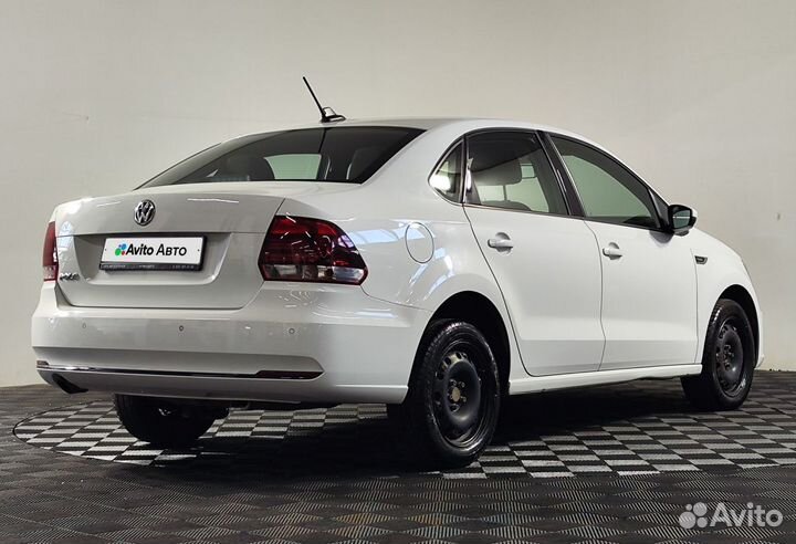 Volkswagen Polo 1.6 AT, 2019, 97 000 км