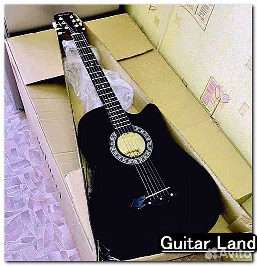 Гитара классическая акустическая новая