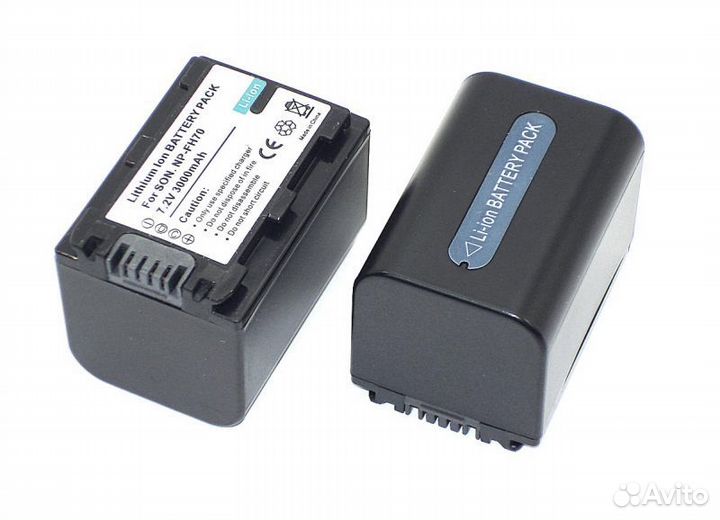 Amperin для видеокамеры Sony DCR-DVD (NP-FP70) 7,2