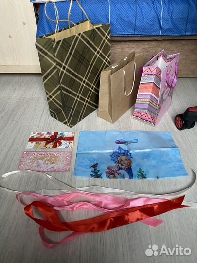 Подарочные пакеты, открытки, упаковка