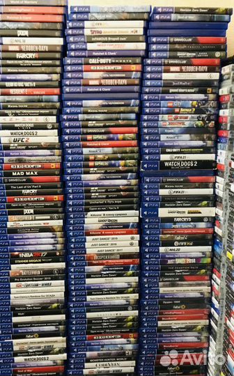 Диски игры для ps4