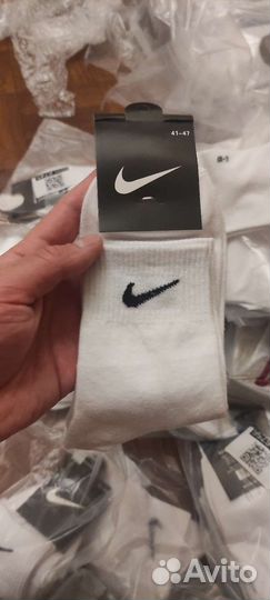 Носки Nike мужские, носки женские, носки с принтом