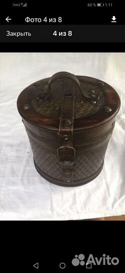 Короб деревянный, ручная работа