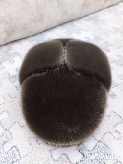 Шапка норкрвая,мужская