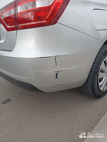 Задний бампер LADA vesta