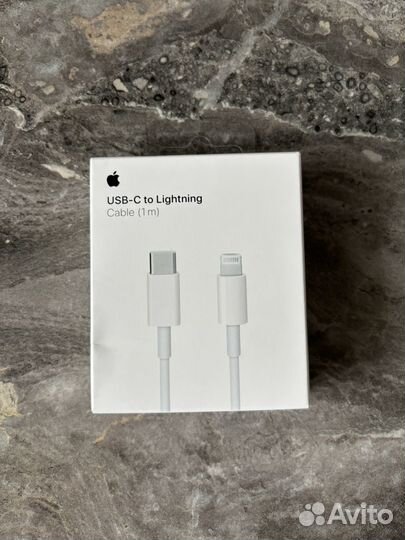 Кабель apple lightning usb c