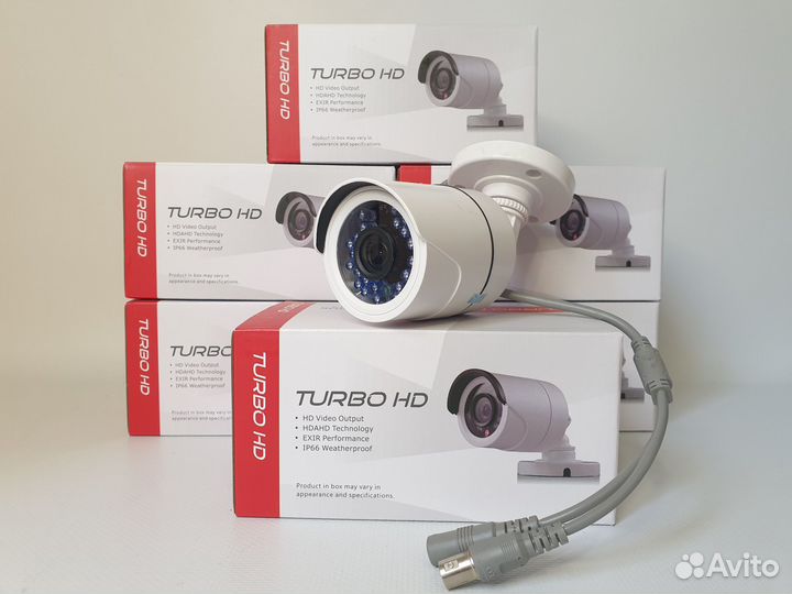 Камера видеонаблюдения уличная 2 мп ahd