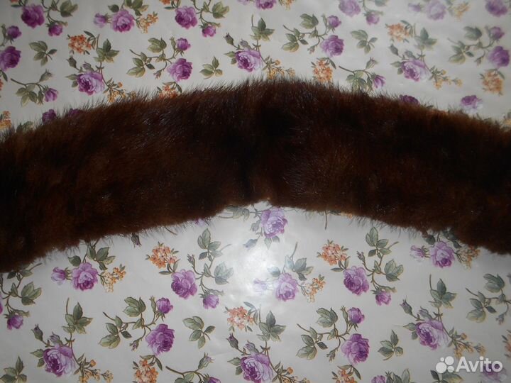 Меховой воротник норка