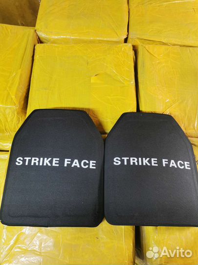 Бронеплиты бронепластины strike face NIJ 4 бр 5