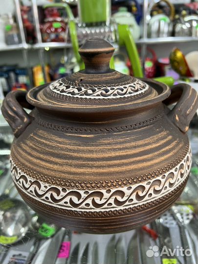 Супник глиняный