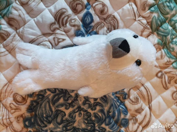 Белек, детёныш тюленя мягкая игрушка