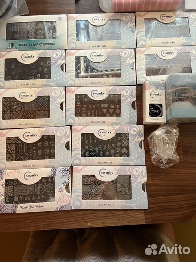 Пластины для стемпинга swanky