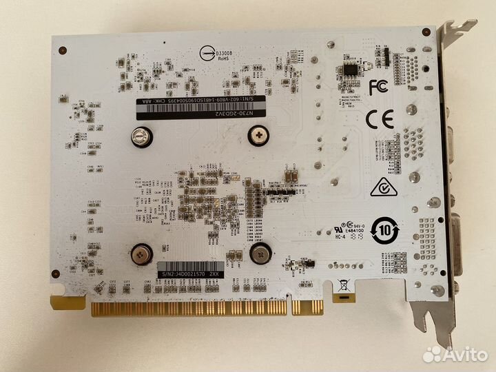 Видеокарта gt 730 2 gb на пломбе