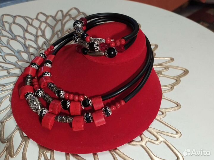 Колье и браслет