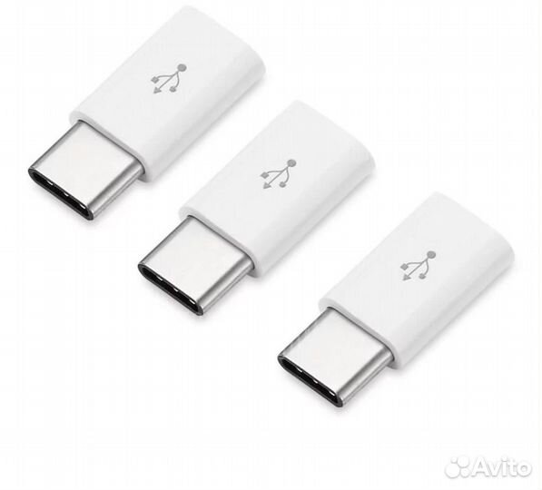 Переходник micro USB на USB type-C OTG и обратно