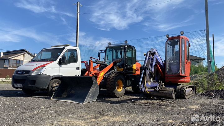 Аренда мини экскаватора в любое время и место