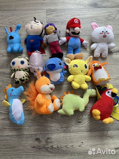 Мягкие игрушки пакетом
