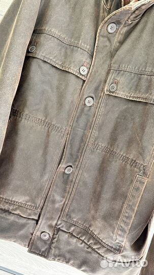 Зимняя куртка замшевая мужская