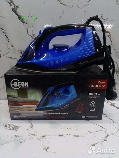 Утюг синий